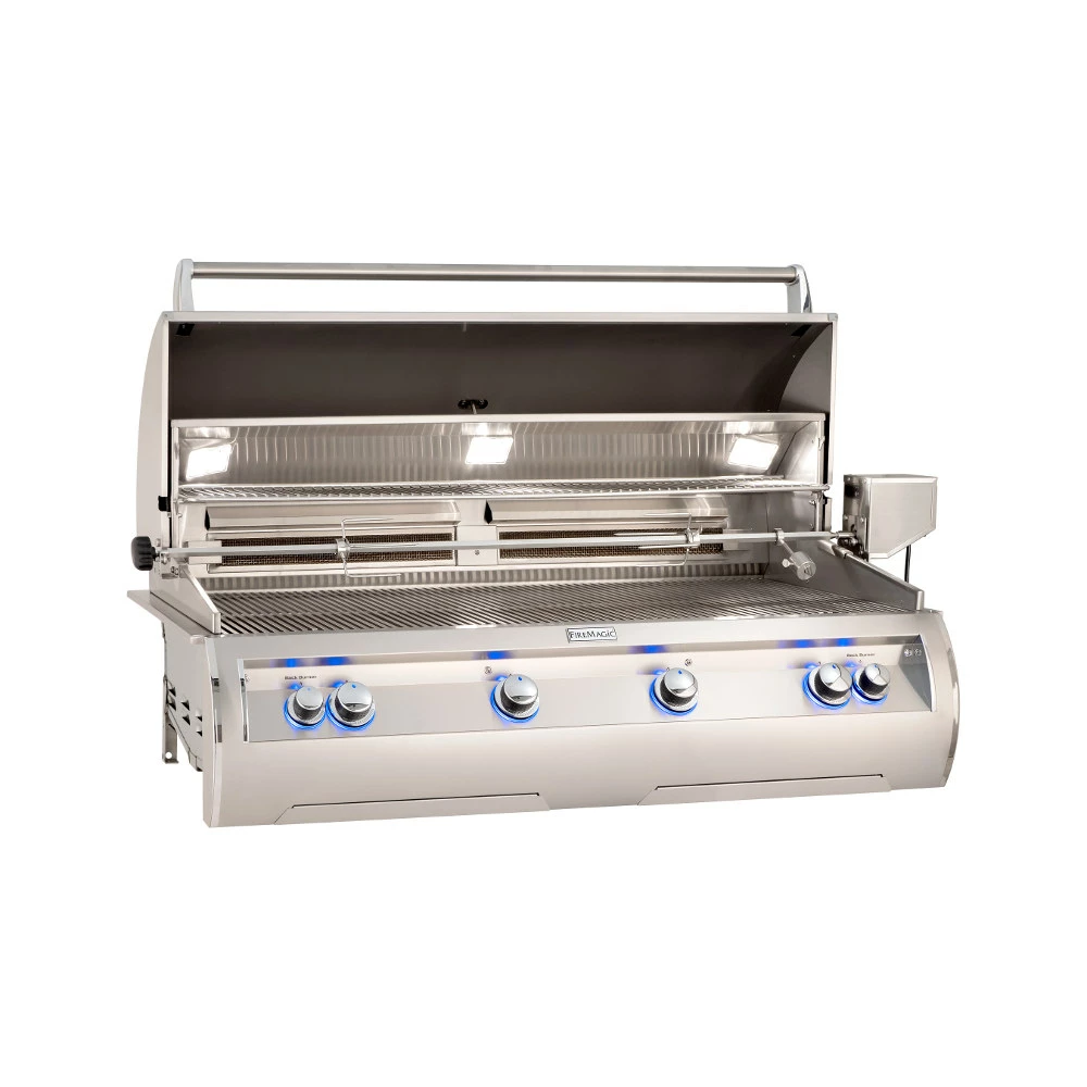 Fire Magic Echelon Diamond E1060i 48-Inch 4-Burner Built-In Natural Gas Grill With Analog Thermometer, Rear Burner And Infrared Burner 4 Fire Magic Echelon Diamond E1060i 48-Inch 4-Burner Built-In Natural Gas Grill With Analog Thermometer, Rear Burner And Infrared Burner - Image 2