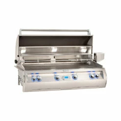 Fire Magic Echelon Diamond E1060i 48-Inch 4-Burner Built-In Propane Gas Grill With Digital Thermometer, Rear Burner And Infrared Burner -BBQDIRECT Shop FM E1060i Built In Grill Digital Open