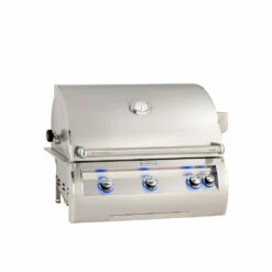 Fire Magic Echelon Diamond E660i 30-Inch 3-Burner Built-In Natural Gas Grill With Analog Thermometer And Rear Burner