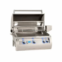 Fire Magic Echelon Diamond E660i 30-Inch 3-Burner Built-In Natural Gas Grill With Digital Thermometer, Rear Burner And Infrared Burner 13 Fire Magic Echelon Diamond E660i 30-Inch 3-Burner Built-In Natural Gas Grill With Digital Thermometer, Rear Burner And Infrared Burner -BBQDIRECT Shop FM E660i Built In Grill Digital Open 1