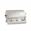 Fire Magic Echelon Diamond E790i 36-Inch 3-Burner Built-In Natural Gas Grill With Analog Thermometer And Rear Burner -BBQDIRECT Shop FM E790i A Echelon Built In Grill Analog Closed 2