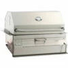 Fire Magic Legacy 24-Inch Built-In Stainless Steel Smoker Charcoal Grill -BBQDIRECT Shop Fire Magic Legacy 24 Inch Built In Smoker Charcoal Grill 12 SC01C A