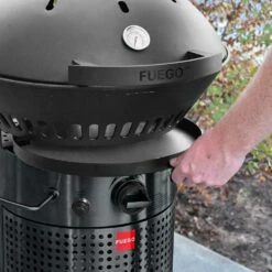 Fuego Grills Element 21-Inch 2-Burner Propane Freestanding Gas Grill - Carbon Steel -BBQDIRECT Shop Fuego Grills Element Propane Gas Grill F21C H Drip Tray