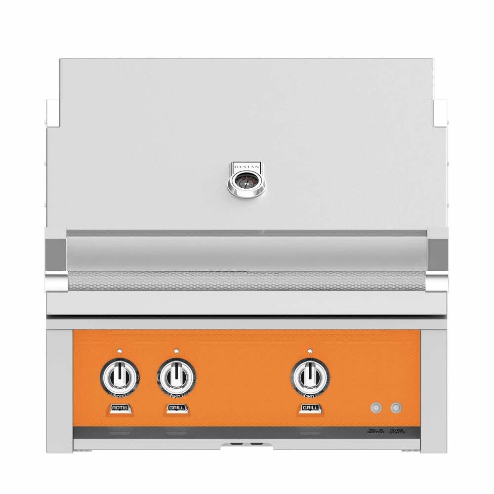 Hestan 30-Inch 2-Burner Built-In Propane Gas Grill With Infrared Rotisserie Burner - Citra 3 Hestan 30-Inch 2-Burner Built-In Propane Gas Grill With Infrared Rotisserie Burner - Citra