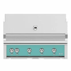 Hestan 42-Inch 4-Burner Built-In Natural Gas Grill With Infrared Sear Burner And Rotisserie Burner - Bora Bora