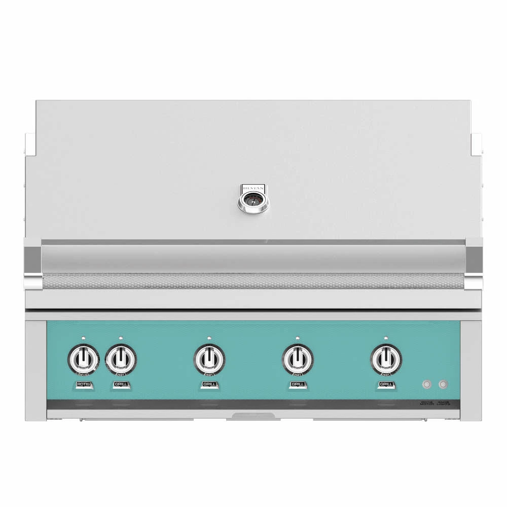 Hestan 42-Inch 4-Burner Built-In Propane Gas Grill With Infrared Sear Burner And Rotisserie Burner - Bora Bora 3 Hestan 42-Inch 4-Burner Built-In Propane Gas Grill With Infrared Sear Burner And Rotisserie Burner - Bora Bora