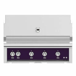 Hestan 42-Inch 4-Burner Built-In Propane Gas Grill With All Infrared Sear Burners And Rotisserie Burner - Lush