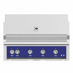 Hestan 42-Inch 4-Burner Built-In Natural Gas Grill With Infrared Sear Burner And Rotisserie Burner - Prince