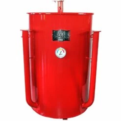 Gateway Drum Smokers Sizzle Edition 55 Gallon Charcoal BBQ Smoker - Gloss Red