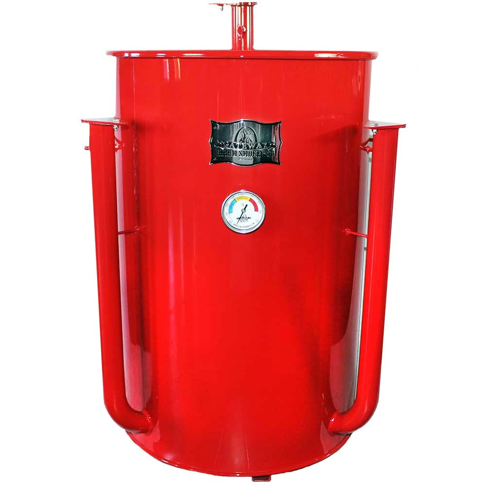 Gateway Drum Smokers Sizzle Edition 55 Gallon Charcoal BBQ Smoker - Gloss Red 3 Gateway Drum Smokers Sizzle Edition 55 Gallon Charcoal BBQ Smoker - Gloss Red