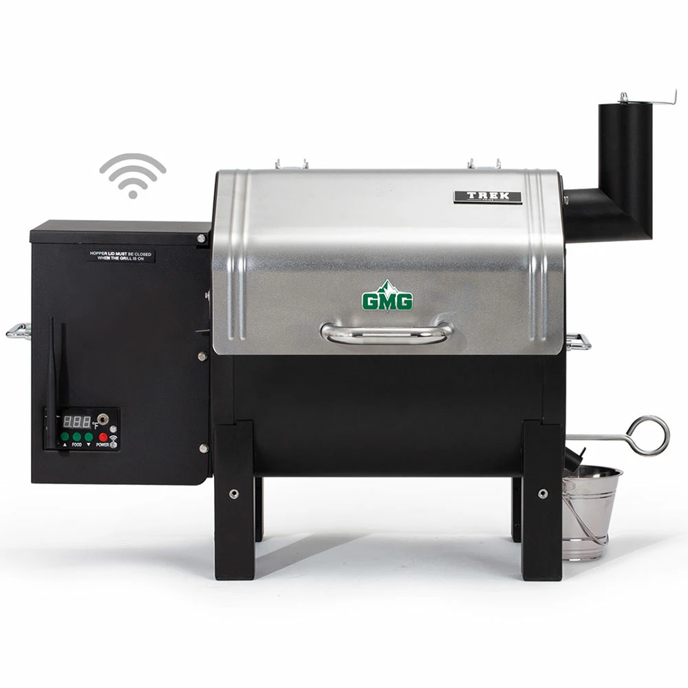 Green Mountain Grills Wi-Fi Controlled Trek Prime Plus Portable Pellet Grill 3 Green Mountain Grills Wi-Fi Controlled Trek Prime Plus Portable Pellet Grill