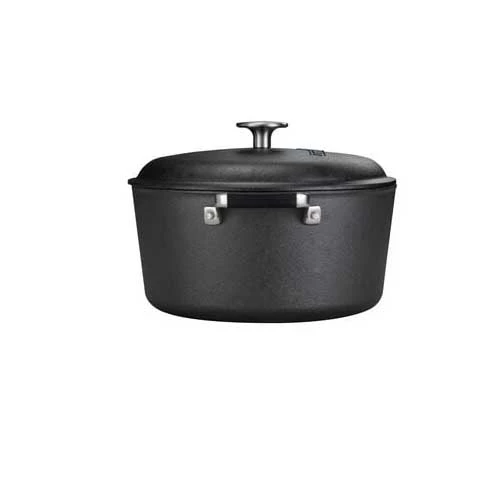 Camp Chef 10-Inch Heritage Pre-Seasoned Cast Iron Dutch Oven - 5 Quart 4 Camp Chef 10-Inch Heritage Pre-Seasoned Cast Iron Dutch Oven - 5 Quart - Image 2