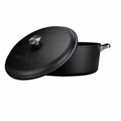 Camp Chef 12-Inch Heritage Pre-Seasoned Cast Iron Dutch Oven - 7 Quart 7 Camp Chef 12-Inch Heritage Pre-Seasoned Cast Iron Dutch Oven - 7 Quart -BBQDIRECT Shop HDO12 HeroLid 1