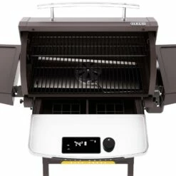 Halo Prime 550 24-Inch Wi-Fi & Bluetooth Controlled Freestanding / Tabletop Pellet Grill -BBQDIRECT Shop Halo Prime 550 24 Inch Wi Fi and Bluetooth Controlled Freestanding Tabletop Pellet Grill Detail