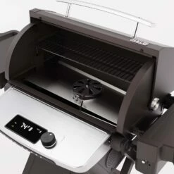 Halo Prime 550 24-Inch Wi-Fi & Bluetooth Controlled Freestanding / Tabletop Pellet Grill -BBQDIRECT Shop Halo Prime 550 24 Inch Wi Fi and Bluetooth Controlled Freestanding Tabletop Pellet Grill Top