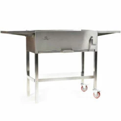 IG BBQ 30-Inch Freestanding Stainless Steel Smoker Charcoal Grill