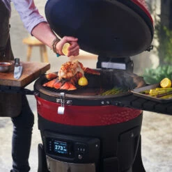 Kamado Joe Konnected Joe Digital 18-Inch Charcoal Ceramic Kamado Grill -BBQDIRECT Shop KJ15041123 15 LifestyleFood