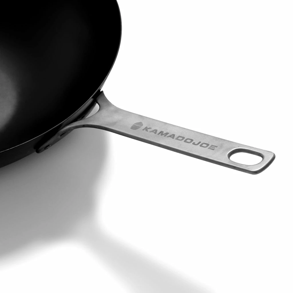 Kamado Joe Karbon Steel Non-Stick Pre-Seasoned Wok 4 Kamado Joe Karbon Steel Non-Stick Pre-Seasoned Wok - Image 2