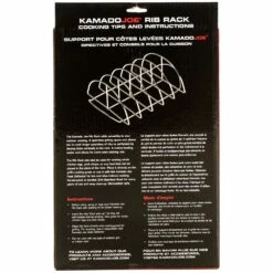 Kamado Joe 5-Slot Rib Rack -BBQDIRECT Shop Kamado Joe 5 Slot Rib Rack KJ RR Box Rear View