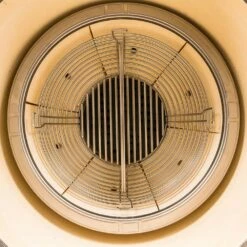 Kamado Joe Big Joe III 24-Inch Charcoal Ceramic Kamado Grill -BBQDIRECT Shop Kamado Joe Big Joe III 24 Inch Ceramic Grill BJ24RHCI A Cooking Surface Open Detail