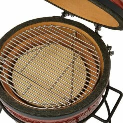 Kamado Joe Joe Jr 13-Inch Charcoal Ceramic Kamado Grill On Carrying Stand 15 Kamado Joe Joe Jr 13-Inch Charcoal Ceramic Kamado Grill On Carrying Stand -BBQDIRECT Shop Kamado Joe Joe Jr 13 Inch Charcoal Ceramic Kamado Grill KJ13RH Heat Deflector