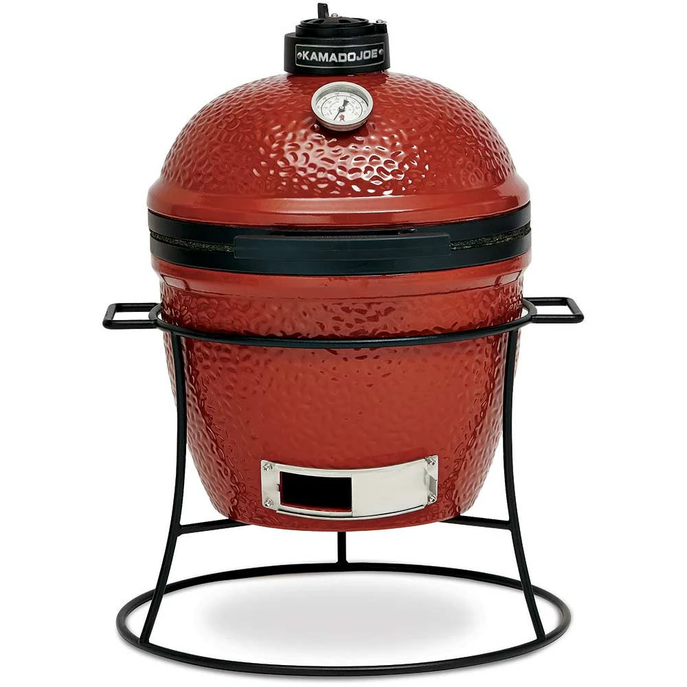 Kamado Joe Joe Jr 13-Inch Charcoal Ceramic Kamado Grill On Carrying Stand 3 Kamado Joe Joe Jr 13-Inch Charcoal Ceramic Kamado Grill On Carrying Stand