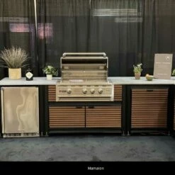 RCS Cutlass Pro Series 30-Inch 3-Burner Built-In Propane Gas Grill With Rear Infrared Burner & LED Lighting -BBQDIRECT Shop LS RON30 4