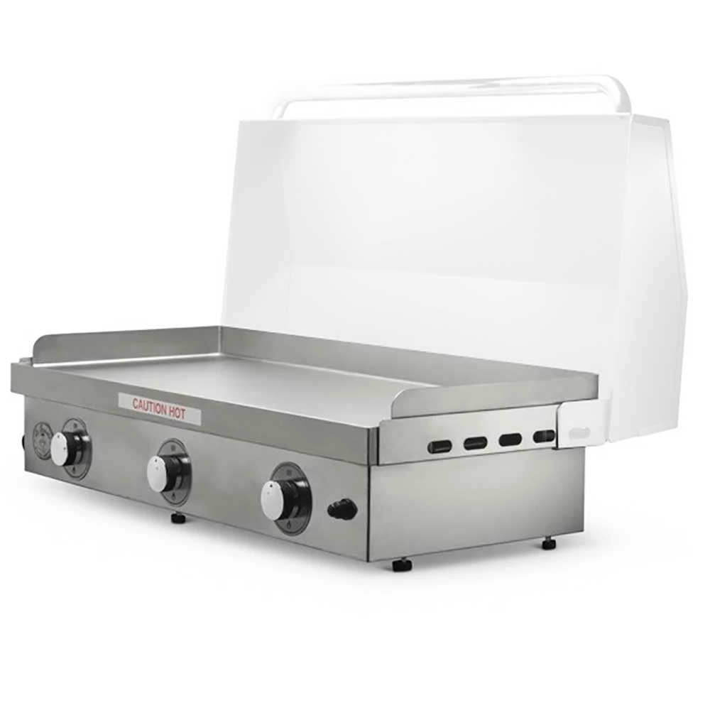 Le Griddle Big Texan 41-Inch 3-Burner Built-In / Countertop Propane Gas Commercial Style Flat Top Griddle 7 Le Griddle Big Texan 41-Inch 3-Burner Built-In / Countertop Propane Gas Commercial Style Flat Top Griddle - Image 5