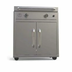 Le Griddle Ranch Hand 30-Inch 2-Burner Freestanding Propane Gas Commercial Style Flat Top Griddle -BBQDIRECT Shop Le Griddle GFE75 Original 30 inch gas griddle with lid closed