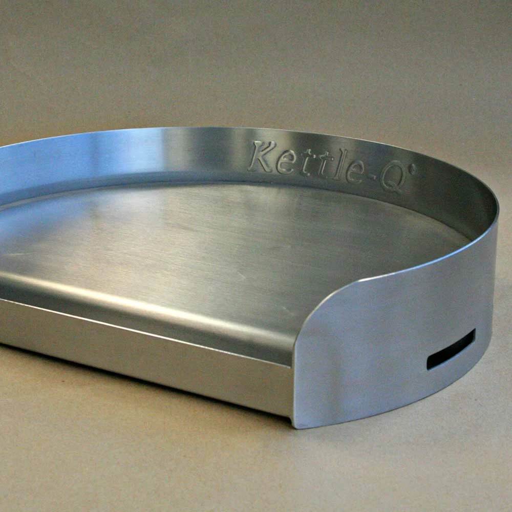 Little Griddle Kettle-Q Round 17-Inch X 14-Inch Stainless Steel Kamado Griddle 6 Little Griddle Kettle-Q Round 17-Inch X 14-Inch Stainless Steel Kamado Griddle - Image 4