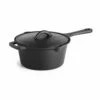 Napoleon 7-Inch Cast Iron Sauce Pan With Lid 2 Napoleon 7-Inch Cast Iron Sauce Pan With Lid -BBQDIRECT Shop Low Res JPG 56051 Cast Iron Cast Iron Sauce Pan OnWhtie Closed