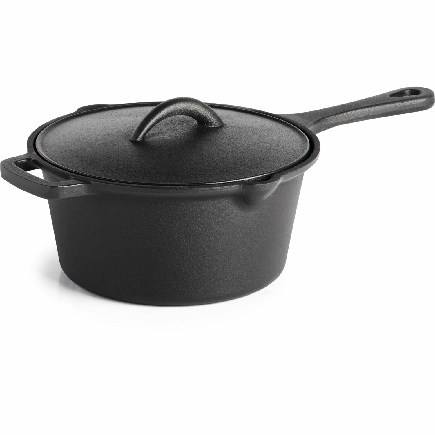 Napoleon 7-Inch Cast Iron Sauce Pan With Lid 7 Napoleon 7-Inch Cast Iron Sauce Pan With Lid - Image 5