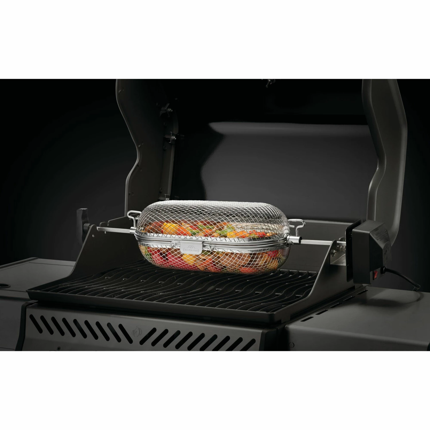 Napoleon Stainless Steel Rotisserie Grill Basket 6 Napoleon Stainless Steel Rotisserie Grill Basket - Image 4