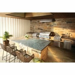 Napoleon Built-In 700 Series 44-Inch Propane Gas Grill With Dual Infrared Rear Burners - Stainless Steel -BBQDIRECT Shop Low Res JPG 700 Series BIG44RIB Life NO PEOPLE