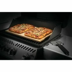 Napoleon Rectangular Baking Stone 8 Napoleon Rectangular Baking Stone -BBQDIRECT Shop Low Res JPG 70008 Rectangular Baking Stone InUse Pizza