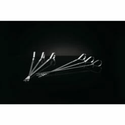 Napoleon Healthy Choice BBQ Accessory Starter Kit -BBQDIRECT Shop Low Res JPG 70015 90003 seafood starter kit 6 skewers on black