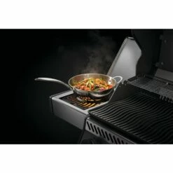 Napoleon Cast Iron Wok Station Ring -BBQDIRECT Shop Low Res JPG 70128 Wok Station Kit InUse Food