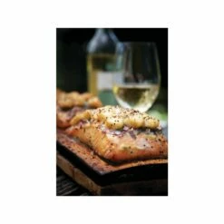 Napoleon Cedar Grilling Plank -BBQDIRECT Shop Low Res JPG Cedar Planked Salmon with Scallop Crust