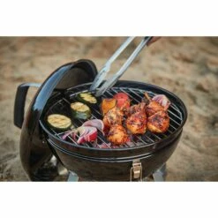 Napoleon 14-Inch Portable Charcoal Kettle Grill 17 Napoleon 14-Inch Portable Charcoal Kettle Grill -BBQDIRECT Shop Low Res JPG NK14K Leg BRoll 1