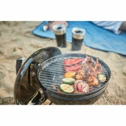 Napoleon 14-Inch Portable Charcoal Kettle Grill 19 Napoleon 14-Inch Portable Charcoal Kettle Grill -BBQDIRECT Shop Low Res JPG NK14K Leg BRoll 4