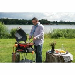 Napoleon TravelQ 2225 Portable Propane Gas Grill - Orange 20 Napoleon TravelQ 2225 Portable Propane Gas Grill - Orange -BBQDIRECT Shop Low Res JPG TQ2225 lifestyle 07