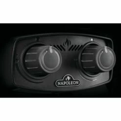 Napoleon TravelQ 285 Portable Propane Gas Grill With Griddle - Red -BBQDIRECT Shop Low Res JPG TQ285 Detail Knobs