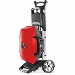 Napoleon TravelQ 285X Portable Propane Gas Grill And Scissor Cart With Griddle - Red -BBQDIRECT Shop Low Res JPG TQ285X Prod Ang Vertical