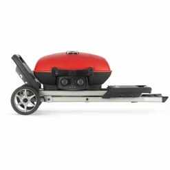 Napoleon TravelQ 285X Portable Propane Gas Grill And Scissor Cart With Griddle - Red -BBQDIRECT Shop Low Res JPG TQ285X Prod Str Horizontal