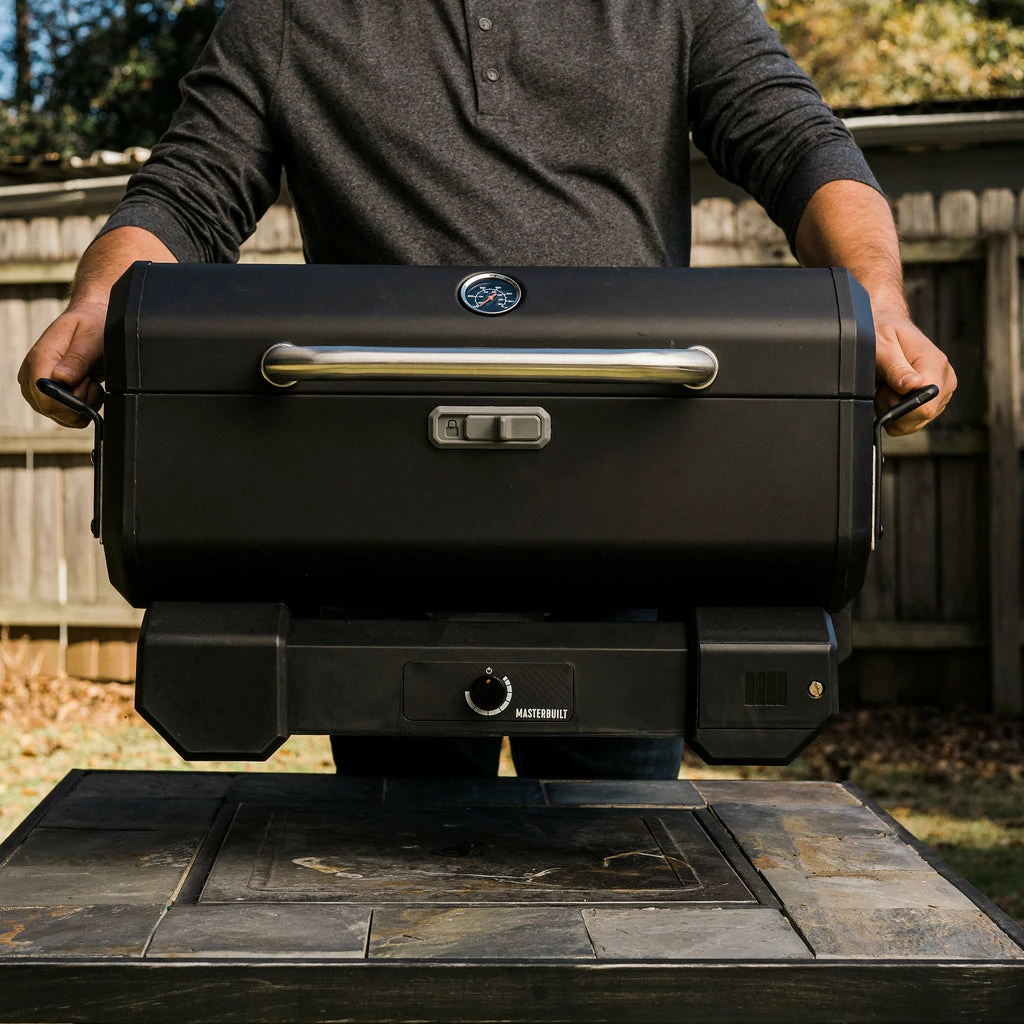 Masterbuilt 28-Inch Portable Charcoal Grill And Smoker 5 Masterbuilt 28-Inch Portable Charcoal Grill And Smoker - Image 3