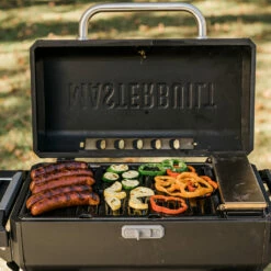Masterbuilt 28-Inch Portable Charcoal Grill And Smoker With Cart -BBQDIRECT Shop MB20040722 Hero 02 Etail 1024x