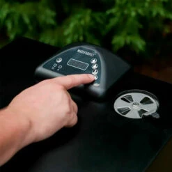 Masterbuilt 30-Inch Digital Electric Smoker With 4 Adjustable Racks And Window -BBQDIRECT Shop Masterbuilt 30 Inch Digital Electric Smoker with 4 Adjustable Racks MB20070421 Controller