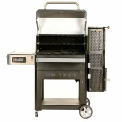 Masterbuilt Gravity Series 1050 Digital Charcoal Grill + Smoker -BBQDIRECT Shop Masterbuilt Gravity Series 1050 Digital Charcoal Grill Smoker MB20041220 Open