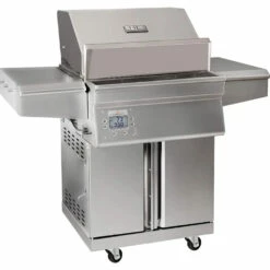 Memphis Grills Beale Street Wi-Fi Controlled 26-Inch 430 Stainless Steel Freestanding Pellet Grill 15 Memphis Grills Beale Street Wi-Fi Controlled 26-Inch 430 Stainless Steel Freestanding Pellet Grill -BBQDIRECT Shop Memphis Grills Beale Street Wi Fi Controlled 26 Inch 430 Stainless Steel Freestanding Pellet Grill BGSS26 Side View Closed 1