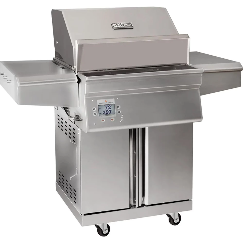 Memphis Grills Beale Street Wi-Fi Controlled 26-Inch 430 Stainless Steel Freestanding Pellet Grill 6 Memphis Grills Beale Street Wi-Fi Controlled 26-Inch 430 Stainless Steel Freestanding Pellet Grill - Image 4